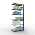 Anbauregal, Fachbodenregal Stecksystem MULTIplus150, 2500...