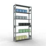 Grundregal, Fachbodenregal Stecksystem MULTIplus150, 2500...