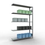 Anbauregal, Fachbodenregal Stecksystem MULTIplus150, 2000...