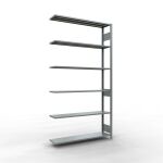 Anbauregal, Fachbodenregal Stecksystem MULTIplus150, 2500...