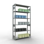 Grundregal, Fachbodenregal Stecksystem MULTIplus150, 2500...