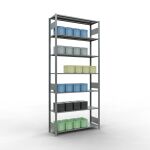 Grundregal, Fachbodenregal Stecksystem MULTIplus150, 3000...