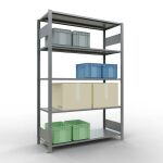 Grundregal, Fachbodenregal Stecksystem MULTIplus150, 2000...