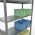 Grundregal, Fachbodenregal Stecksystem MULTIplus150, 3000 x 1300 x 500 mm (HxBxT), 7 Fachböden, Längenriegel, verzinkt