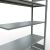 Anbauregal, Fachbodenregal Stecksystem MULTIplus150, 2000 x 1300 x 500 mm (HxBxT), 5 Fachböden, Längenriegel, verzinkt