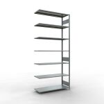 Anbauregal, Fachbodenregal Stecksystem MULTIplus150, 3000...