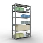 Grundregal, Fachbodenregal Stecksystem MULTIplus150, 2500...