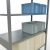 Grundregal, Fachbodenregal Stecksystem MULTIplus150, 2500 x 1300 x 600 mm (HxBxT), 6 Fachböden, Längenriegel, verzinkt