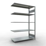 Anbauregal, Fachbodenregal Stecksystem MULTIplus150, 2000...