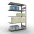 Anbauregal, Fachbodenregal Stecksystem MULTIplus150, 2000 x 1300 x 600 mm (HxBxT), 5 Fachböden, Längenriegel, verzinkt