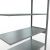 Anbauregal, Fachbodenregal Stecksystem MULTIplus150, 2500 x 1300 x 600 mm (HxBxT), 6 Fachböden, Längenriegel, verzinkt