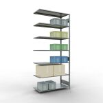 Anbauregal, Fachbodenregal Stecksystem MULTIplus150, 3000...