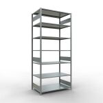 Grundregal, Fachbodenregal Stecksystem MULTIplus150, 3000...