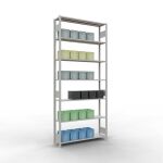 Grundregal, Fachbodenregal Stecksystem MULTIplus150, 3000...