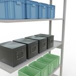 Anbauregal, Fachbodenregal Stecksystem MULTIplus150, 2500 x 1300 x 300 mm (HxBxT), 6 Fachböden, Längenriegel, RAL 7035 lichtgrau