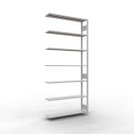 Anbauregal, Fachbodenregal Stecksystem MULTIplus150, 3000...