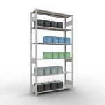 Grundregal, Fachbodenregal Stecksystem MULTIplus150, 2500...