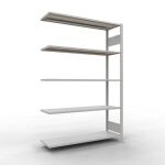 Anbauregal, Fachbodenregal Stecksystem MULTIplus150, 2000...