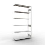 Anbauregal, Fachbodenregal Stecksystem MULTIplus150, 2500...