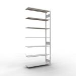 Anbauregal, Fachbodenregal Stecksystem MULTIplus150, 3000...