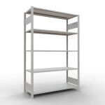 Grundregal, Fachbodenregal Stecksystem MULTIplus150, 2000...