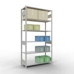 Grundregal, Fachbodenregal Stecksystem MULTIplus150, 2500...