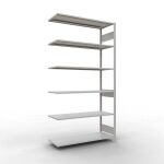 Anbauregal, Fachbodenregal Stecksystem MULTIplus150, 2500...