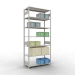 Grundregal, Fachbodenregal Stecksystem MULTIplus150, 3000...