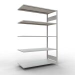 Anbauregal, Fachbodenregal Stecksystem MULTIplus150, 2000...