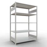 Grundregal, Fachbodenregal Stecksystem MULTIplus150, 2000...