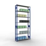 Grundregal, Fachbodenregal Stecksystem MULTIplus150, 3000...