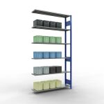 Anbauregal, Fachbodenregal Stecksystem MULTIplus150, 2500...