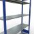 Grundregal, Fachbodenregal Stecksystem MULTIplus150, 2000 x 1300 x 400 mm (HxBxT), 5 Fachböden, Längenriegel, RAL 5010 enzianblau/verzinkt