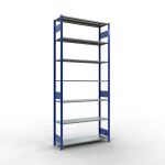 Grundregal, Fachbodenregal Stecksystem MULTIplus150, 3000...