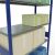 Grundregal, Fachbodenregal Stecksystem MULTIplus150, 3000 x 1300 x 500 mm (HxBxT), 7 Fachböden, Längenriegel, RAL 5010 enzianblau/verzinkt