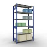 Grundregal, Fachbodenregal Stecksystem MULTIplus150, 2500...