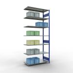 Anbauregal, Fachbodenregal Stecksystem MULTIplus150, 3000...