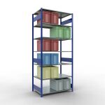 Grundregal, Fachbodenregal Stecksystem MULTIplus150, 3000...