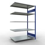 Anbauregal, Fachbodenregal Stecksystem MULTIplus150, 2000...