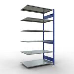Anbauregal, Fachbodenregal Stecksystem MULTIplus150, 2500...