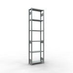 Grundregal, Fachbodenregal Stecksystem MULTIplus250, 3000...