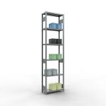 Grundregal, Fachbodenregal Stecksystem MULTIplus250, 3000...