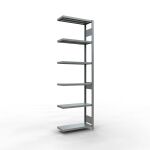 Anbauregal, Fachbodenregal Stecksystem MULTIplus250, 2500...