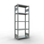 Grundregal, Fachbodenregal Stecksystem MULTIplus250, 2000...