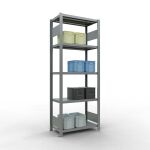 Grundregal, Fachbodenregal Stecksystem MULTIplus250, 2000...