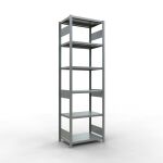 Grundregal, Fachbodenregal Stecksystem MULTIplus250, 2500...