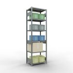 Grundregal, Fachbodenregal Stecksystem MULTIplus250, 2500...