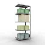 Anbauregal, Fachbodenregal Stecksystem MULTIplus250, 2000...