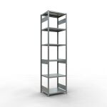 Grundregal, Fachbodenregal Stecksystem MULTIplus250, 3000...