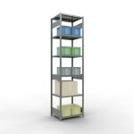 Grundregal, Fachbodenregal Stecksystem MULTIplus250, 3000...